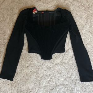 Vivienne Westwood Black Corset Top.